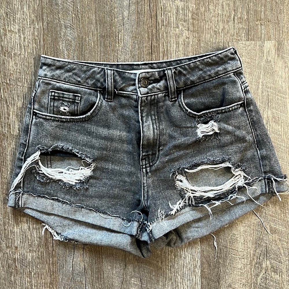PacSun Distressed Mom Shorts